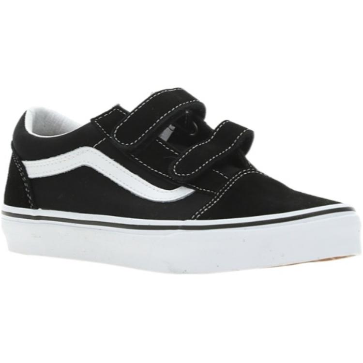 Vans Scarpe da Skate Basse Comode Old Skool per Bambini Sneaker Bambino Nero Bianco VN000VHE6BT1