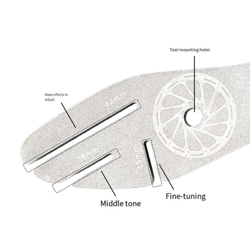 High Precisions Bike Disc Brake Calipers Adjustment Tool Flattening Corrections Wrenches Bicycles Brake Repair Tool