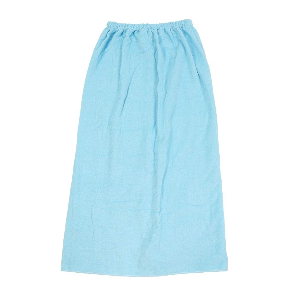 

Hayashi Wrap 100 x 120 Solid Light Size MD454831 Towel, Approx. cm, Shirring, Color, Blue, 24,