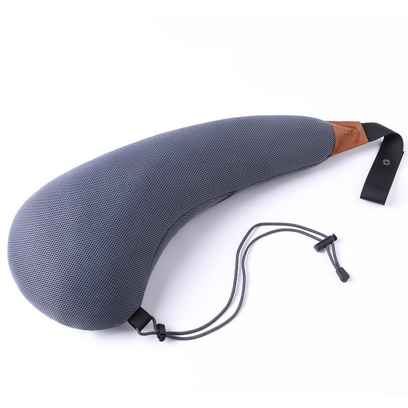 2022 New Car Seat Headrest Sleep Pillow Universal Creative Travel U-shaped Car Neck Pillows Auto Soft Sleeping Support 