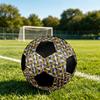 1pc Abstract Zigzag Durable Soccer Ball/Football, Size 5, Perfect for Training, Entertainment And Competition,Gift yy26060652