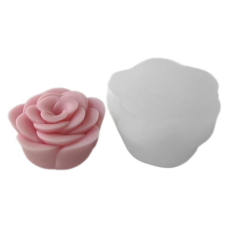 

Elegant Rose Shaped Silicone Baking Mold Reusable Rose Shaped Flower Silicone Mold for Cake Baking and Chocolate Making 1