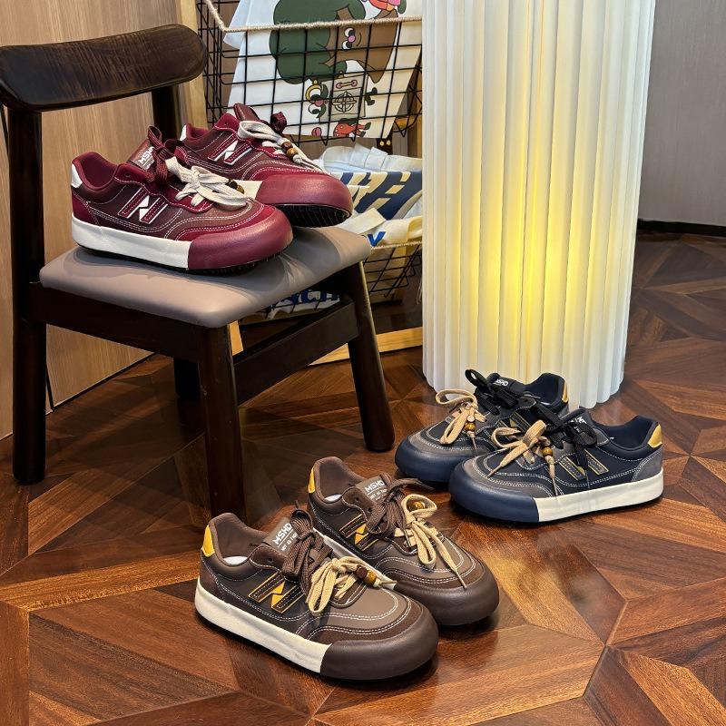 6 women's autumn new double shoelaces bow casual versatile sports soft baseplate