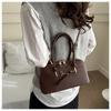 Women'S Able Handbag Retro Style Crossbody Bag For Commuting Soft Pu Shoulder Bag