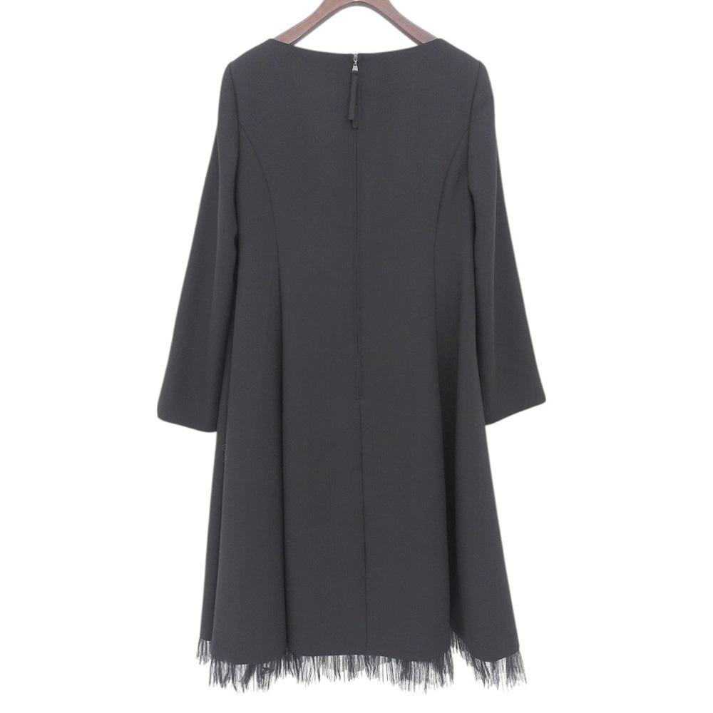 FOXEY Beautiful Lllian tulle docking dress for women, black, size 38, 45023, 24AW dress 38 blackUsed