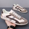 Fashion Mens Lace-Up Flats 2025 Men's Breathable Walking Shoes Lightweight Casual Sneakers Non-Slip Comfortable Athletic Shoes for Men