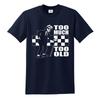 Too Much Too Old T-Shirt Ska 2 Tone Records Music Retro Top Tee