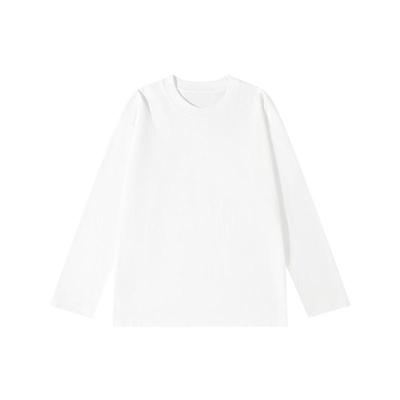Unisex Autumn/Winter Round Neck Long Sleeve Sweatshirt - Solid Colors, Versatile Teen Style 2025