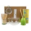 1/6PCS/Set Japanese-style matcha bowl ,Cloth, Spoon, Strainer, Tea Whisk, Perfect Gift For Ceremony, Traditional Decoration