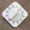 Mini Mechanical Timer 1Hr/60Min Game Count Down Counter Alarm Kitchen Cooking Tool