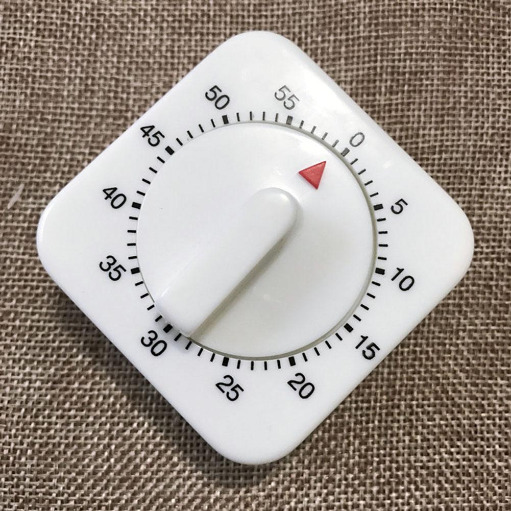 Mini Mechanical Timer 1Hr/60Min Game Count Down Counter Alarm Kitchen Cooking Tool