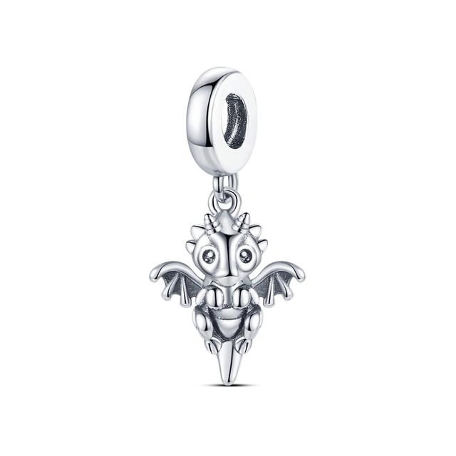 Charms Pendenti in Argento 925 Adatti per Braccialetti Fai da Te Terra Cuore Albero Stella Famiglia Fatima per Collane Pendenti