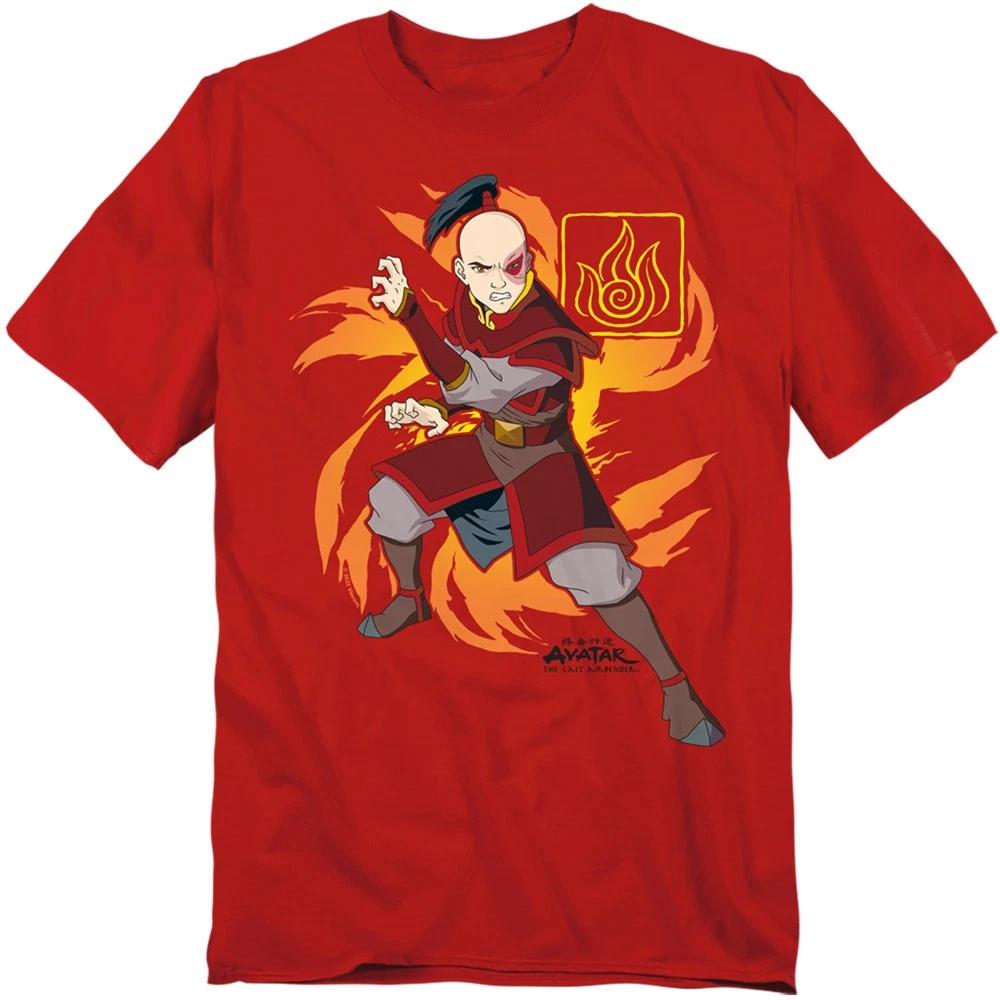 Avatar The Last Airbender - Zuko Flame Burst - Men Children s T-shirt 160