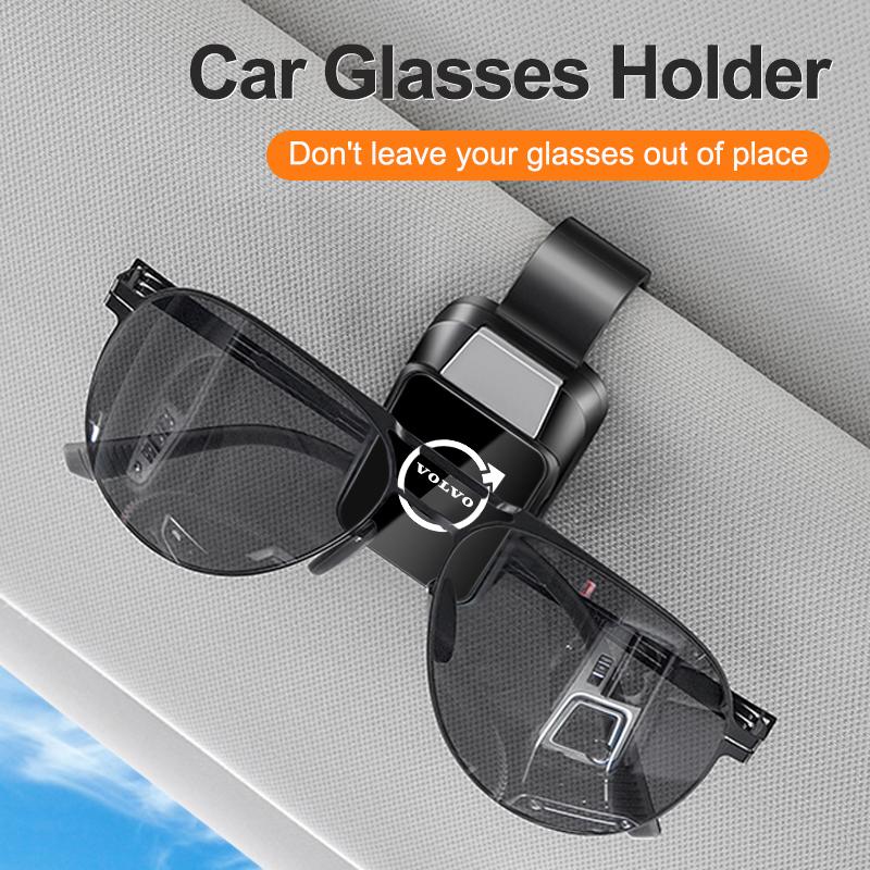 2025 Automotive Glasses Storage Clip Visor Sunglasses holder Volvo XC40 XC60 XC70 XC90 S60 S90 V40 V60 V90 EX30 EX90 EC40 EX40