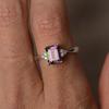 Mary Rainbow Cubic Zirconia Ring - Creative & Unique Rainbow Gemstone Setting