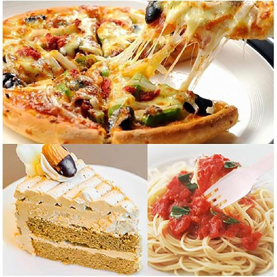 Hedume 300 Pack Disposable Wooden Forks, Biodegradable and Compostable, Party Supplies for Any Graduation, Luau, Tea Party and More