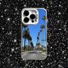 Travel Los Angeles California Phone Case For iPhone 16,15,14,13,12,11,Pro,XS,Max,Plus,Mini,SE White Candy Matte Shockproof Cover
