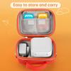 Protective Case Hold UP To 20 Cards Waterproof Safe Storage Bag with Shoulder Strap for Yoto Player (3rd Gen.) and Charging Dock