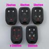 Silicone Car Key Cover Case Fob Shell For Chevrolet Suburban Silverado GMC Terrain Yukon Tahoe Sierra Smart KeyAuto Accessories