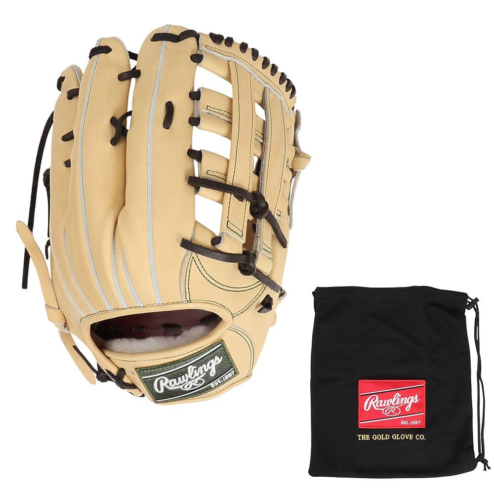 

Rawlings PRO PREFERRED GH5FPRRT80 Baseball Throw Glove, Hardball, Outfielder s Glove, Camel, 13-inch, Right-Handed