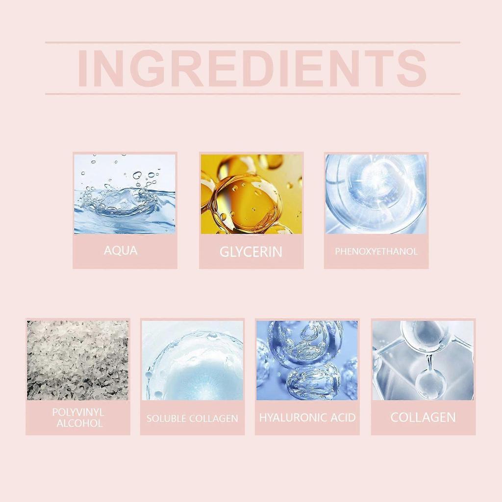 Collagen Tear Mask, Gentle Cleansing, Exfoliating, Moisturizing, Moisturizing, Skin Care And Brightening Mask