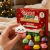 Christmas Surprise Gift Set Advent Calendar with Squeeze Toys, Cute Silicone Dumpling Figures, Countdown Stress Relief Sensory Fidget Toys for