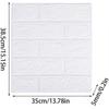 10 PCS 3D Brick Wallpaper, 13×15’’ DIY Self Adhesive Wall Tiles, Waterproof, Home Decoration