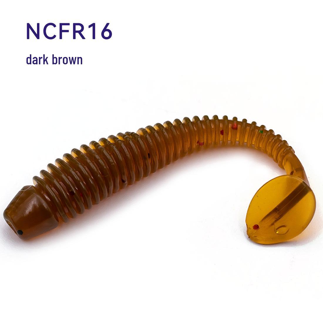 

Приманка Мягкая Приманка Т-Хвост Силиконовая Ребристая Имитация Рыбы/Червя, 15 шт.-Упаковка для Окуня и Мандариновой Рыбы 6cm/1.2g [15pcs]