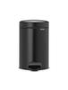 Pedal Bin - Brabantia - Newicon - 3l - Matt Black - Odour-proof Closure