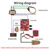 NY-D01 40A 100A Spot Welder Control Module Digital Display Spot Welding Time And Current Controller Panel Timing Digital Display