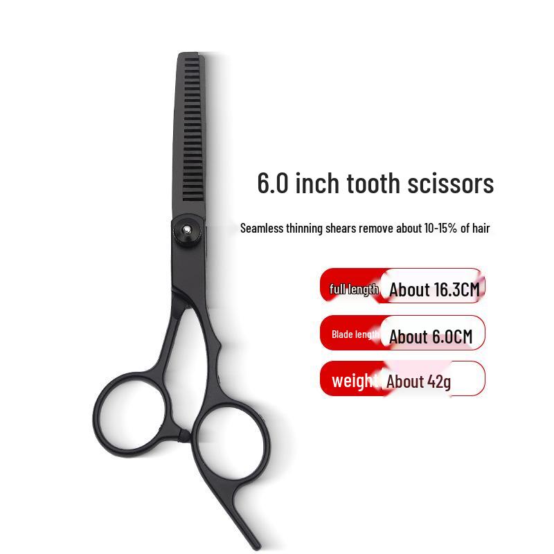 Hairdressing Shears Set: Straight, Thinning, Household & Beginner Scissors for Precise Haircutting