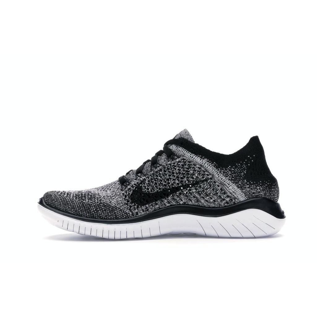 Nike Free RN Flyknit 2018 Women White Black 942839-101