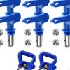 6 Pieces Reversible Spray Tip and Nozzle Guards, Airless Paint Sprayer Tips Power Tools for Homes,