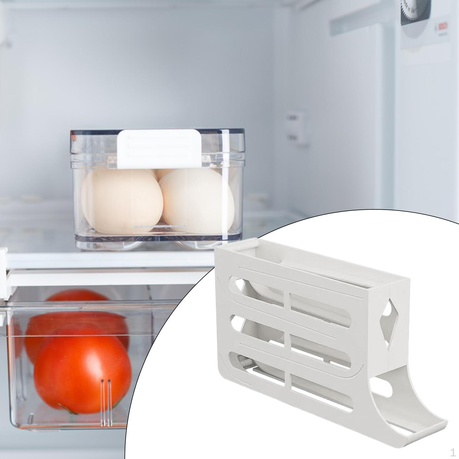 Автоматический диспенсер для яиц контейнер для хранения 4-слойный лоток для 30 яиц белый 887₽