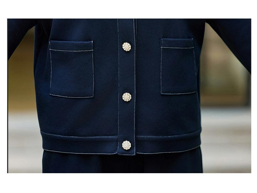 Giacca di jeans autunnale per la mamma: Top Corto Elegante e Versatile per Donne di Mezza Età e Anziane