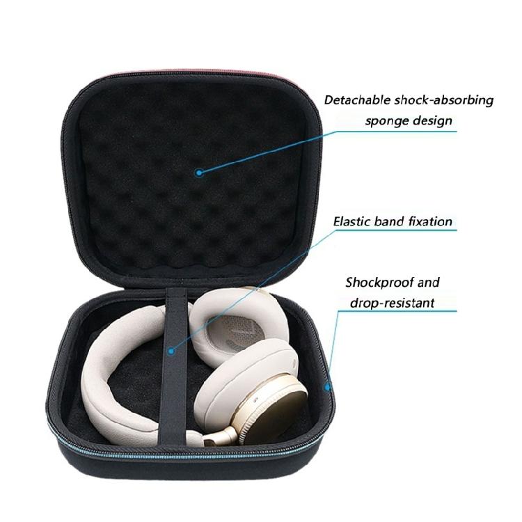 Multifunctional Headset Carrying Case Box Anti Scratch Lining Gaming Accessory Storage Organiser for H100