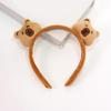 Practical Bear Cartoon Headband For Daily Use And Special Occasion Comfortable Headwear For Kids And Teens