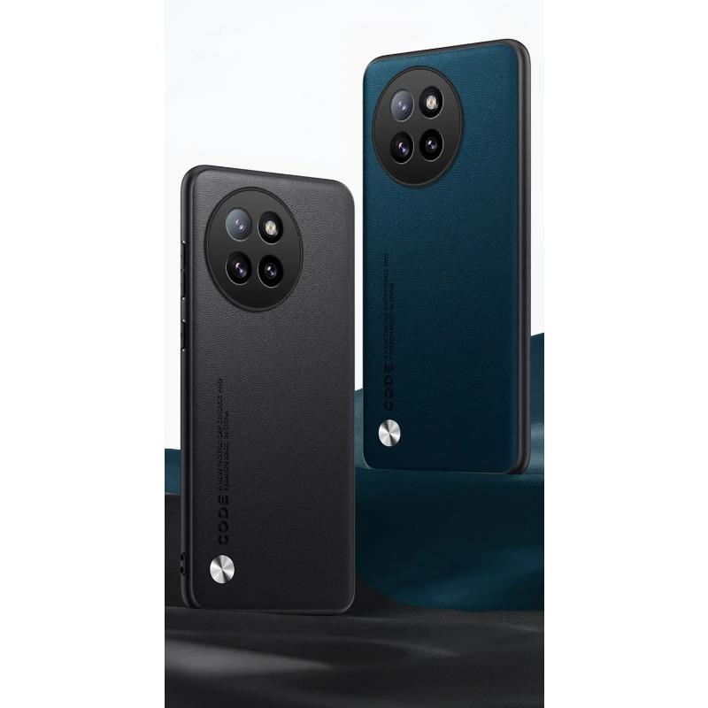 Luxury Leather Phone Case Plain Skin Shockproof Soft Back Cover for Xiaomi Civi 4 Pro Civi 4 3 2 Skin Feel Protective