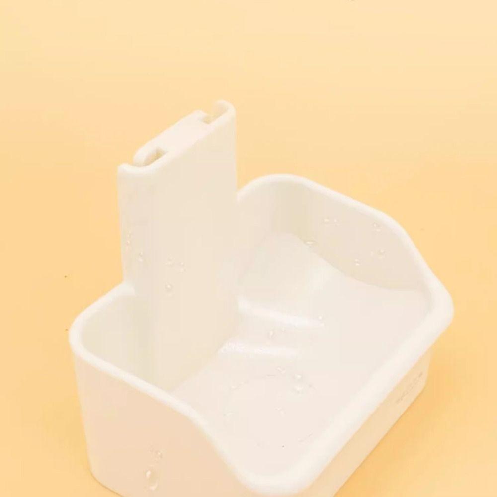 Bite Resistant Rabbit Drinking Bowl Sliding Rail Movement Guinea Pigs Feeding Bowl  Cage Mount