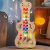 Wood Led Switch Light Melody Sound And Light Electronic Guitar Busy Board Children'S Montessori Early Education Educational Toys