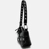 Korean Style Niche Sweet, Cool and Spicy Girl Handbag, Women's Solid Color High-end Single Shoulder Bag, Fashionable and Versatile Motorcycle Bag