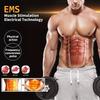EMS Svalový stimulační pás Elektrický stimulátor břišních svalů Trenér EMS Břišní posilovač Tónovací pásy Paže Noha Záda Fitness Masážní přístroj