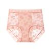 Große Größe Damen Sommer Spitze Erweiterter Schritt Nicht Abzeichnend Antibakteriell Hohe Taille Bauch Dreieck Slips