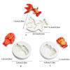 Cute Carp Fish Silicone Mold Fondant Chocolate Mould DIY Cake Decorating Mould Homes Kitchen Baking DIY Supplies