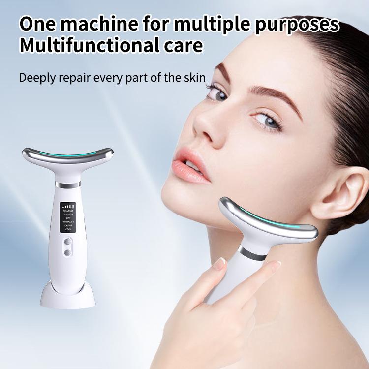 Small Iron, Lifting and Firming Beauty Instrument, Ice Neck Beauty Instrument, Colored Face, Neck Care, Thin Face Beauty Instrument