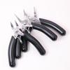 DIY Wire Wrapping Jewelry Tools: Mini Stainless Steel Fine Pointed Pliers, Round Nose, Diagonal Cutting