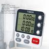 Timer Adjustable Volume One Key Reset Plastic Scratch Resistant Magnetic Time Reminder Household Supplies
