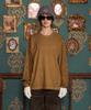 UNALLOYED Dyed Argyle Long Sleeve T-Shirt / Olive