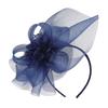 20s Theme Event Hairhoop Flapper Styles Headbands With Feather Mesh Flower Hairband For Costume Event Evening Galas