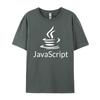 Javascript Programmer Js Computer Developers Pink Graphic Tees Harajuku Tops T Shirt Vaporwave Luxury Clothing
